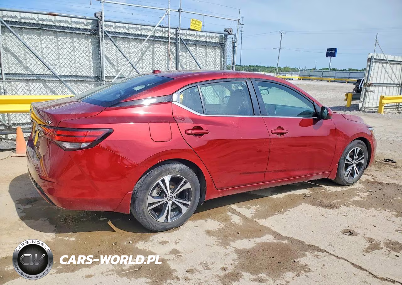 2021 Nissan Sentra Sv VIN:3N1AB8CV2MY230917 - 3