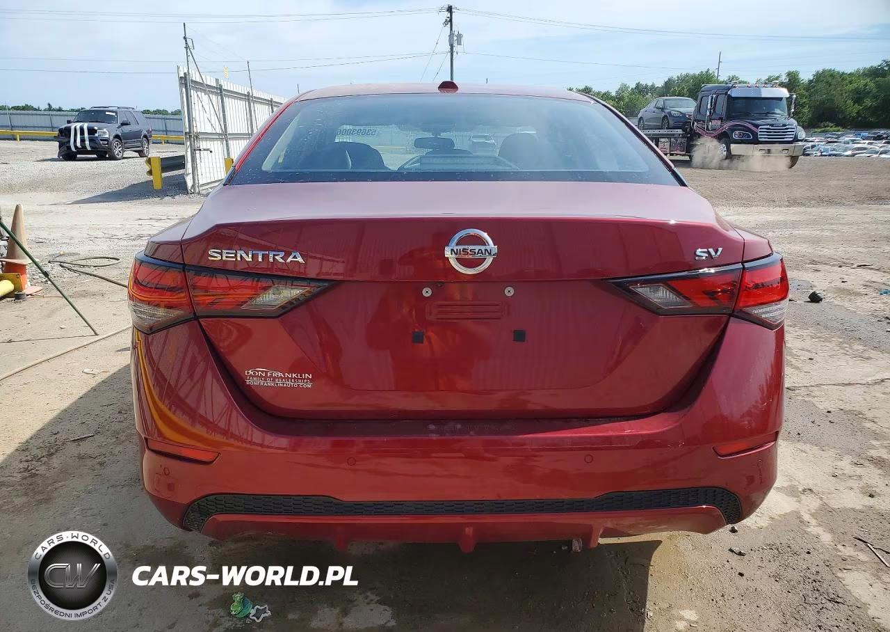 2021 Nissan Sentra Sv VIN:3N1AB8CV2MY230917 - 6