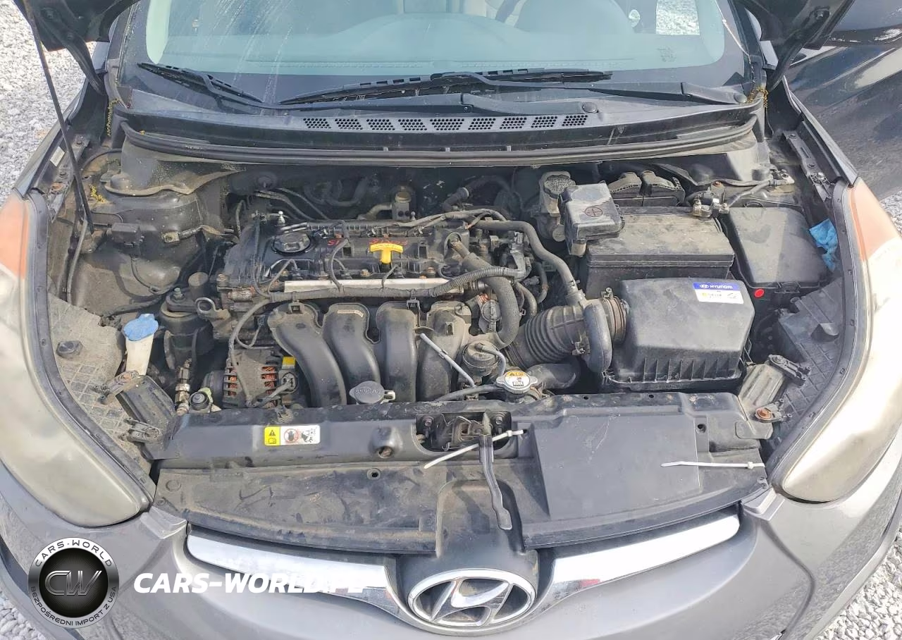 2013 Hyundai Elantra Gls VIN:KMHDH4AE8DU925874 - 11