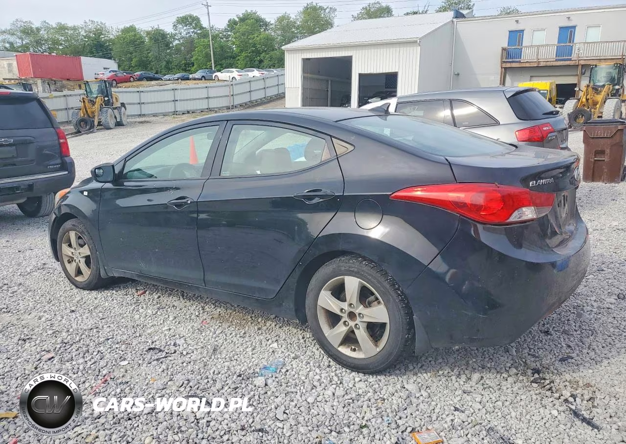 2013 Hyundai Elantra Gls VIN:KMHDH4AE8DU925874 - 2