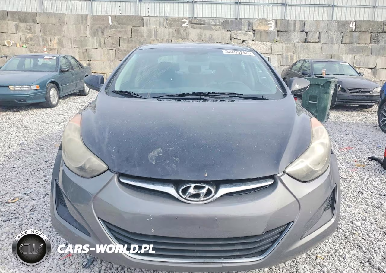 2013 Hyundai Elantra Gls VIN:KMHDH4AE8DU925874 - 5
