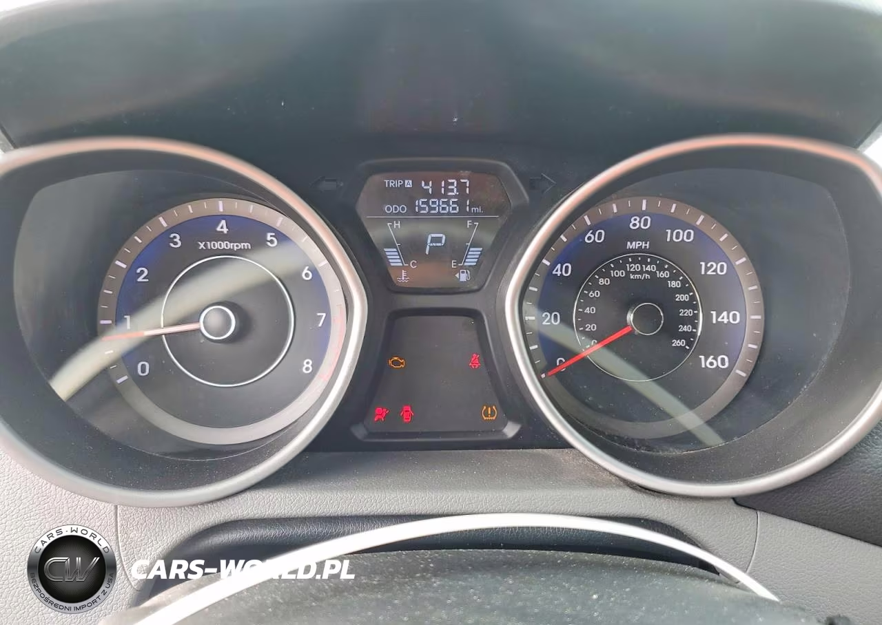 2013 Hyundai Elantra Gls VIN:KMHDH4AE8DU925874 - 9