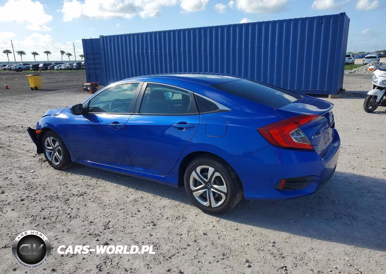 2016 Honda Civic Lx VIN:19XFC2F52GE059598 - 2