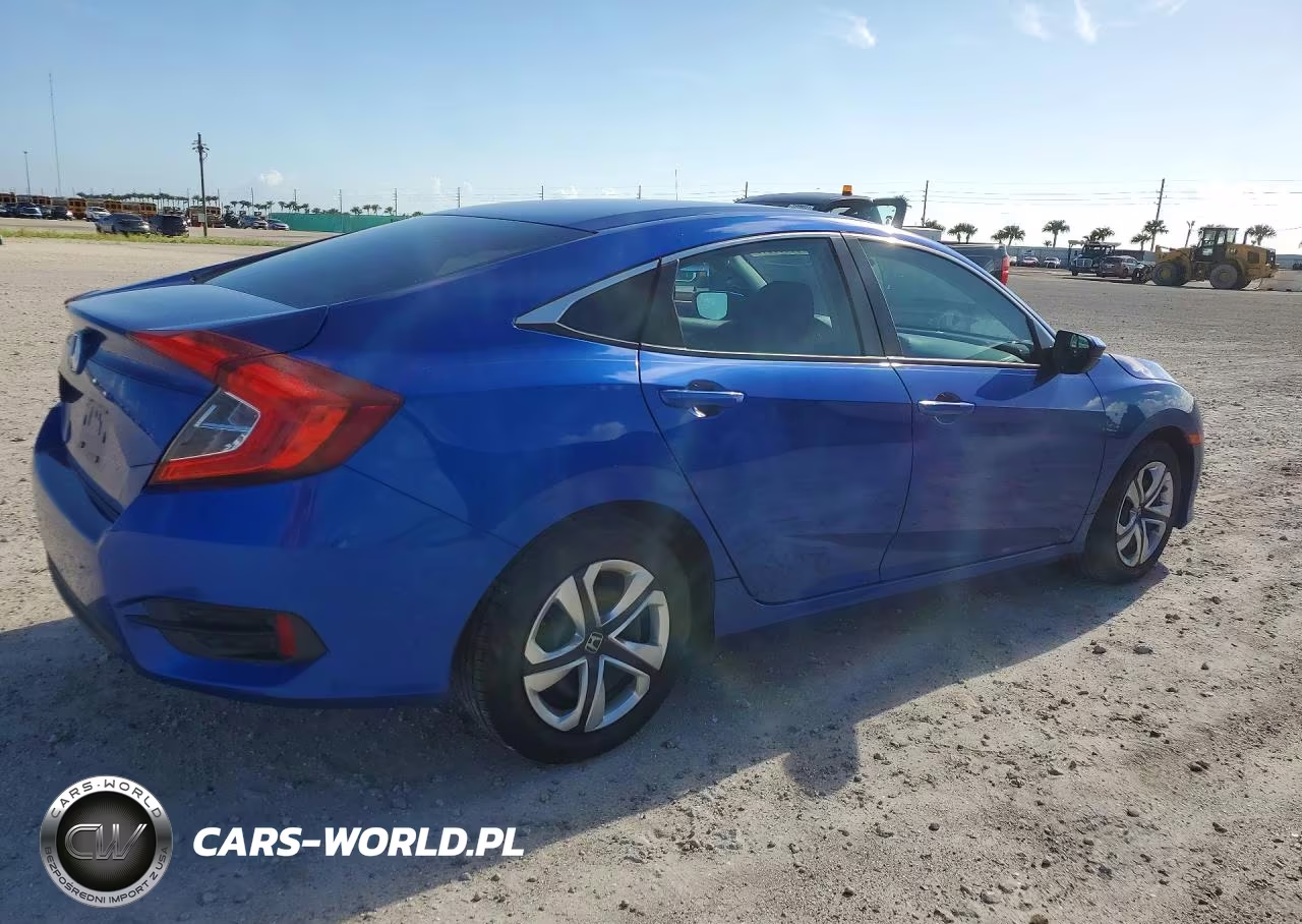 2016 Honda Civic Lx VIN:19XFC2F52GE059598 - 3