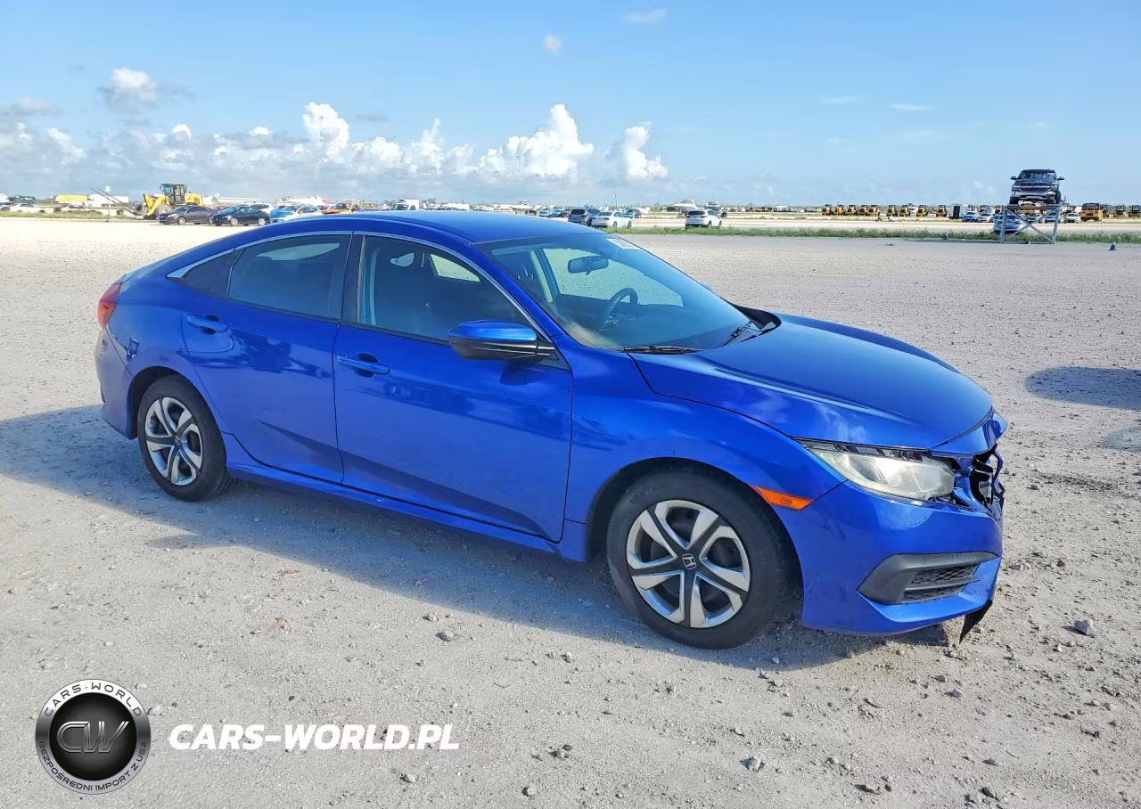2016 Honda Civic Lx VIN:19XFC2F52GE059598 - 4