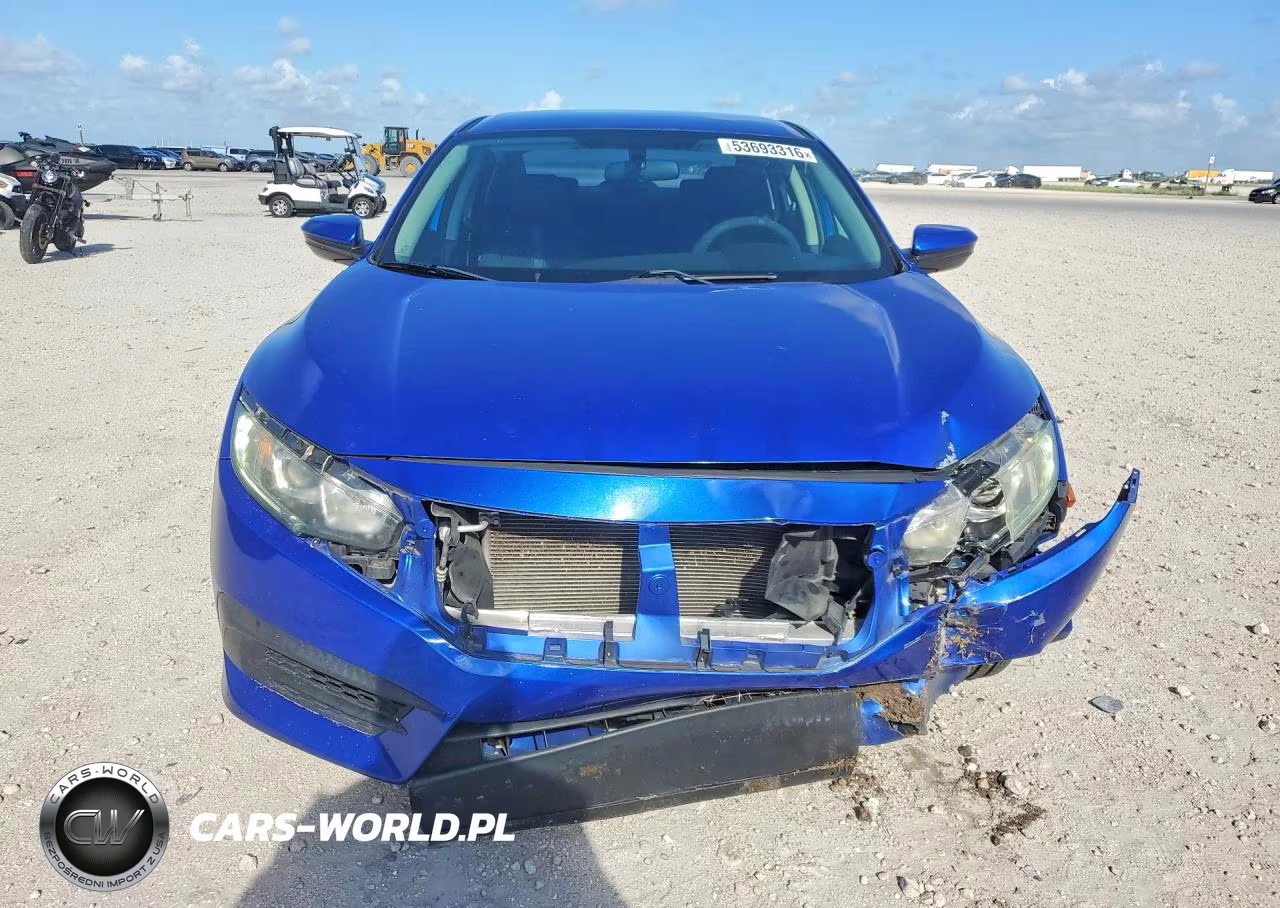 2016 Honda Civic Lx VIN:19XFC2F52GE059598 - 5