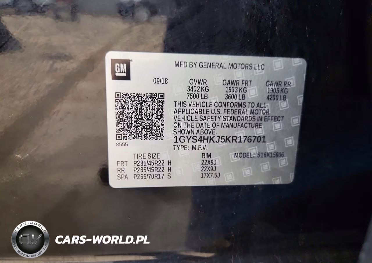 2019 Cadillac Escalade Esv Luxury VIN:1GYS4HKJ5KR176701 - 13