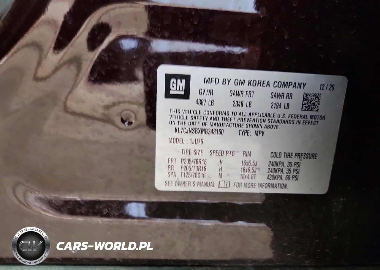 2021 Chevrolet Trax Ls VIN:KL7CJNSBXMB348160 - 13