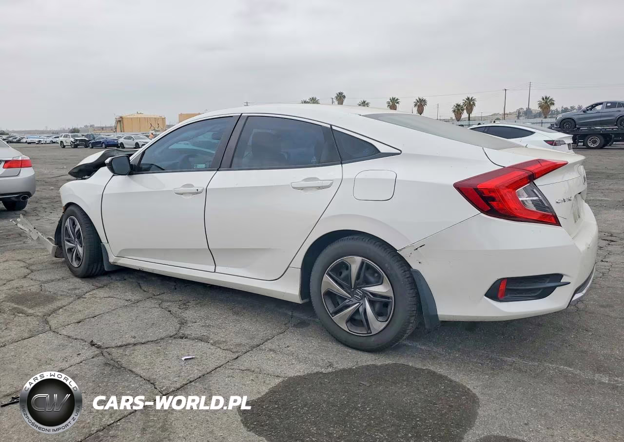 2020 Honda Civic Lx VIN:2HGFC2F61LH500209 - 2