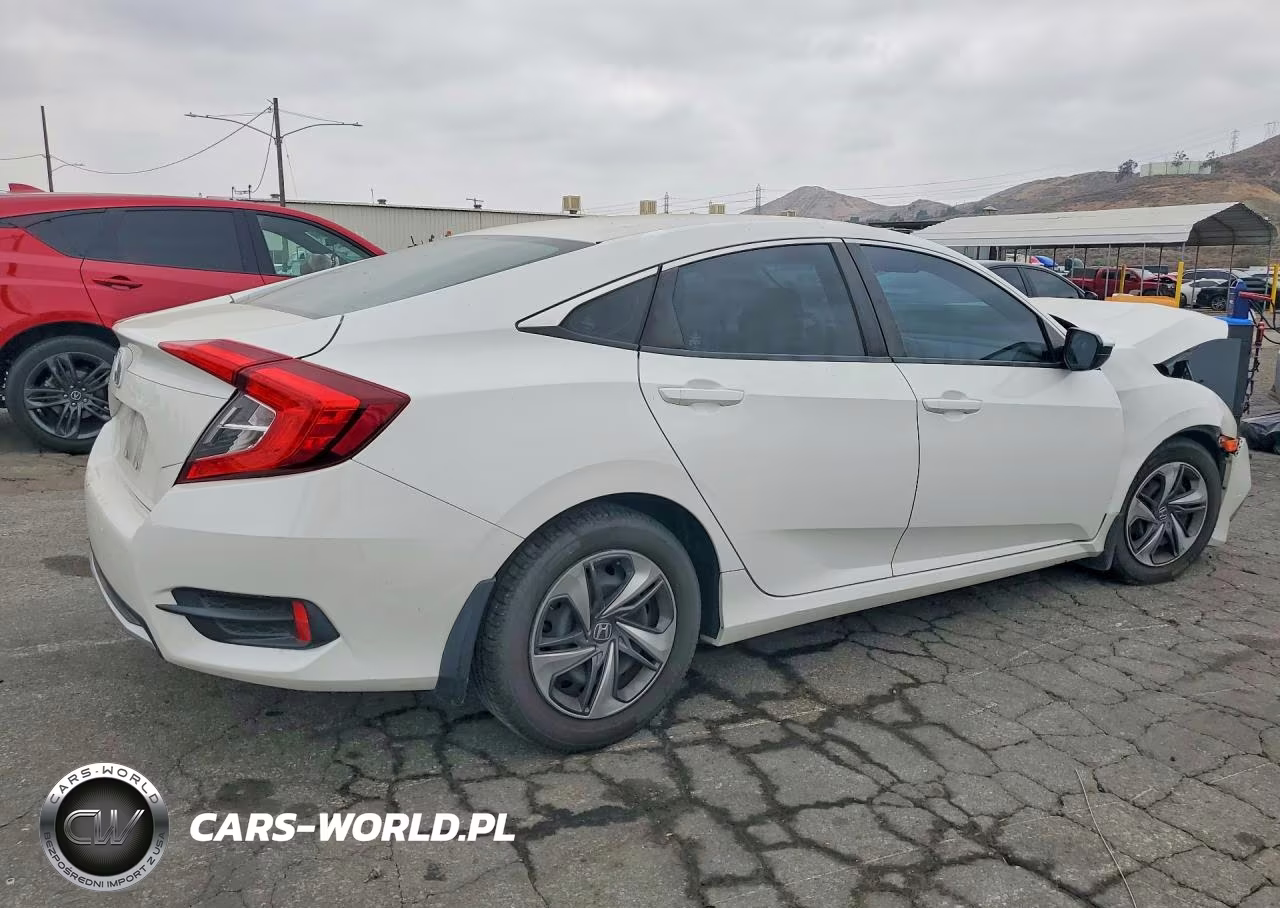2020 Honda Civic Lx VIN:2HGFC2F61LH500209 - 3