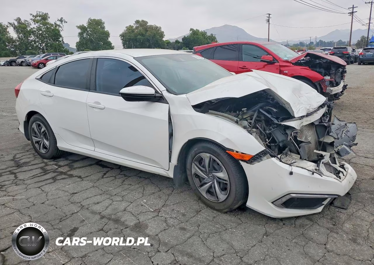 2020 Honda Civic Lx VIN:2HGFC2F61LH500209 - 4