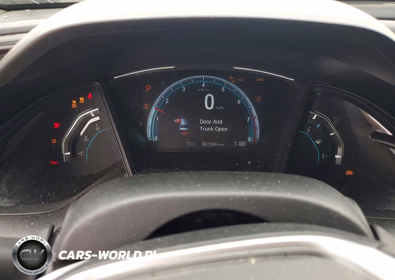 2020 Honda Civic Lx VIN:2HGFC2F61LH500209 - 9