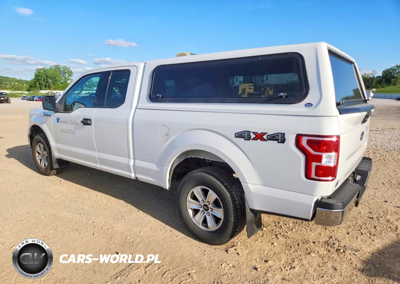 2018 Ford F150 Super Cab VIN:1FTEX1EP4JFB97492 - 2