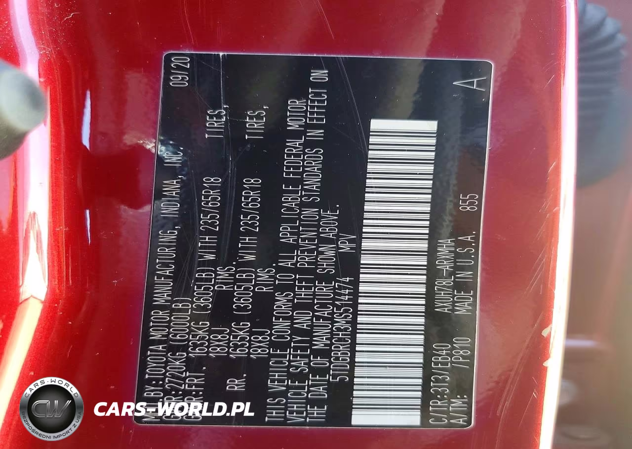 2021 Toyota Highlander Hybrid Xle VIN:5TDGBRCH3MS514474 - 13