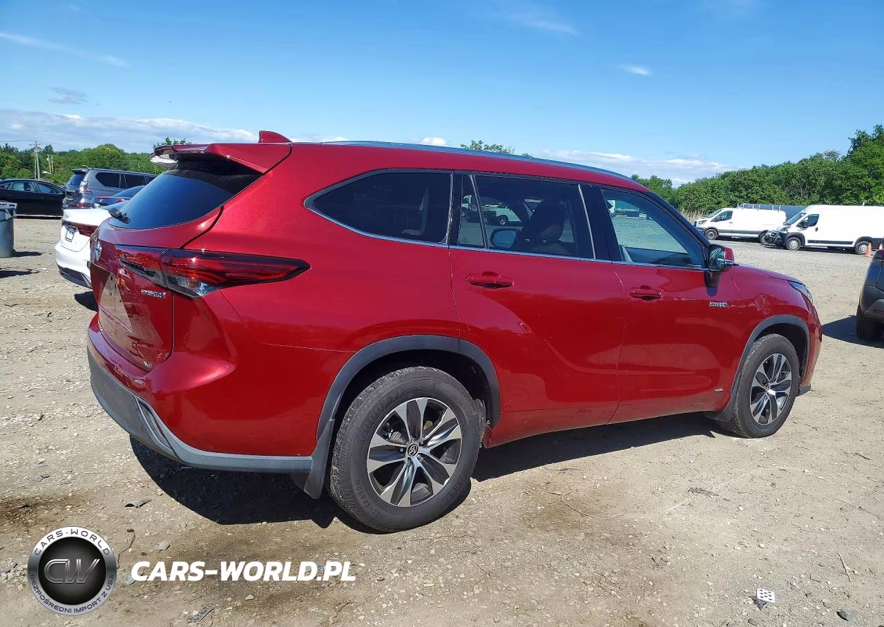 2021 Toyota Highlander Hybrid Xle VIN:5TDGBRCH3MS514474 - 3
