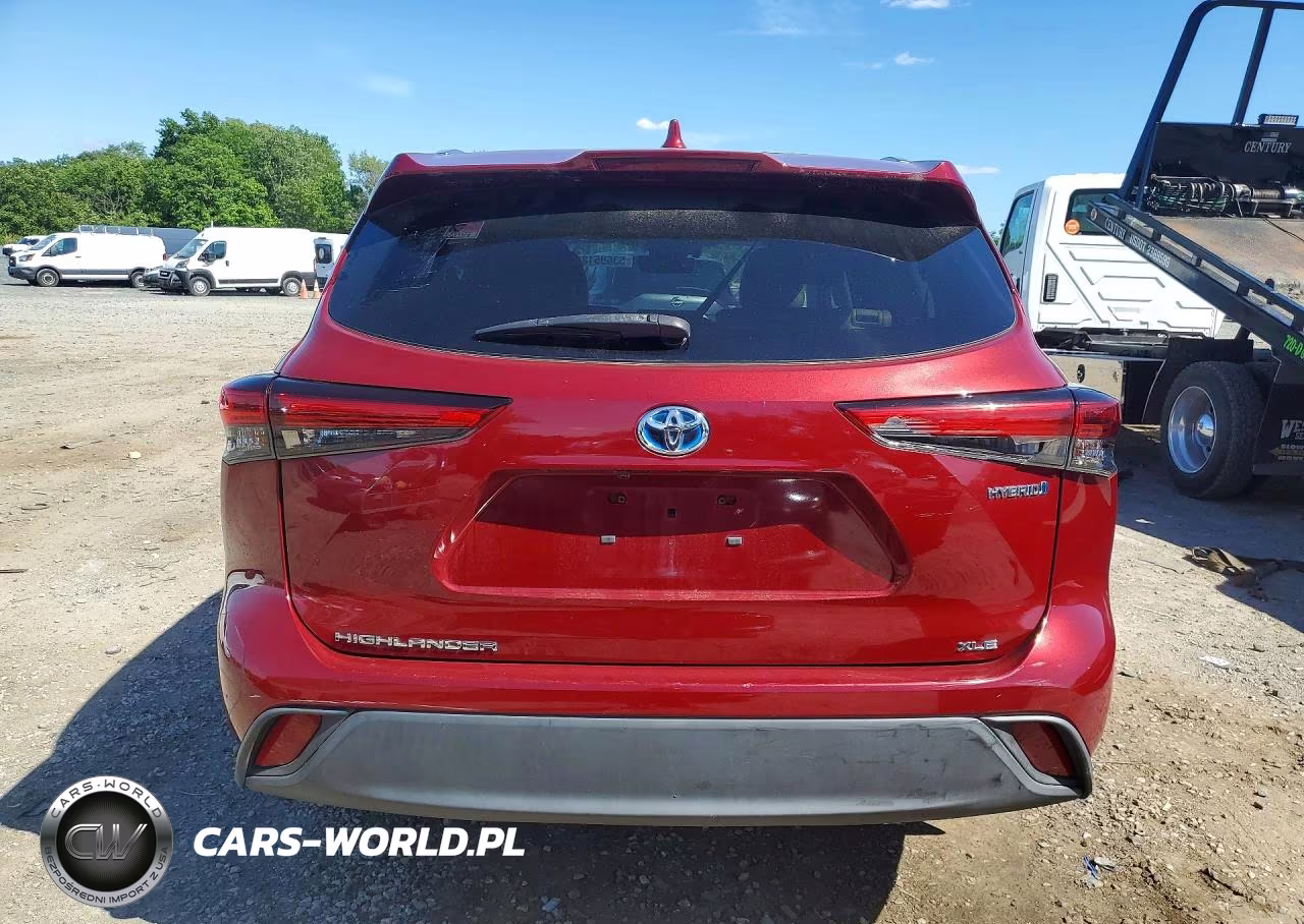 2021 Toyota Highlander Hybrid Xle VIN:5TDGBRCH3MS514474 - 6