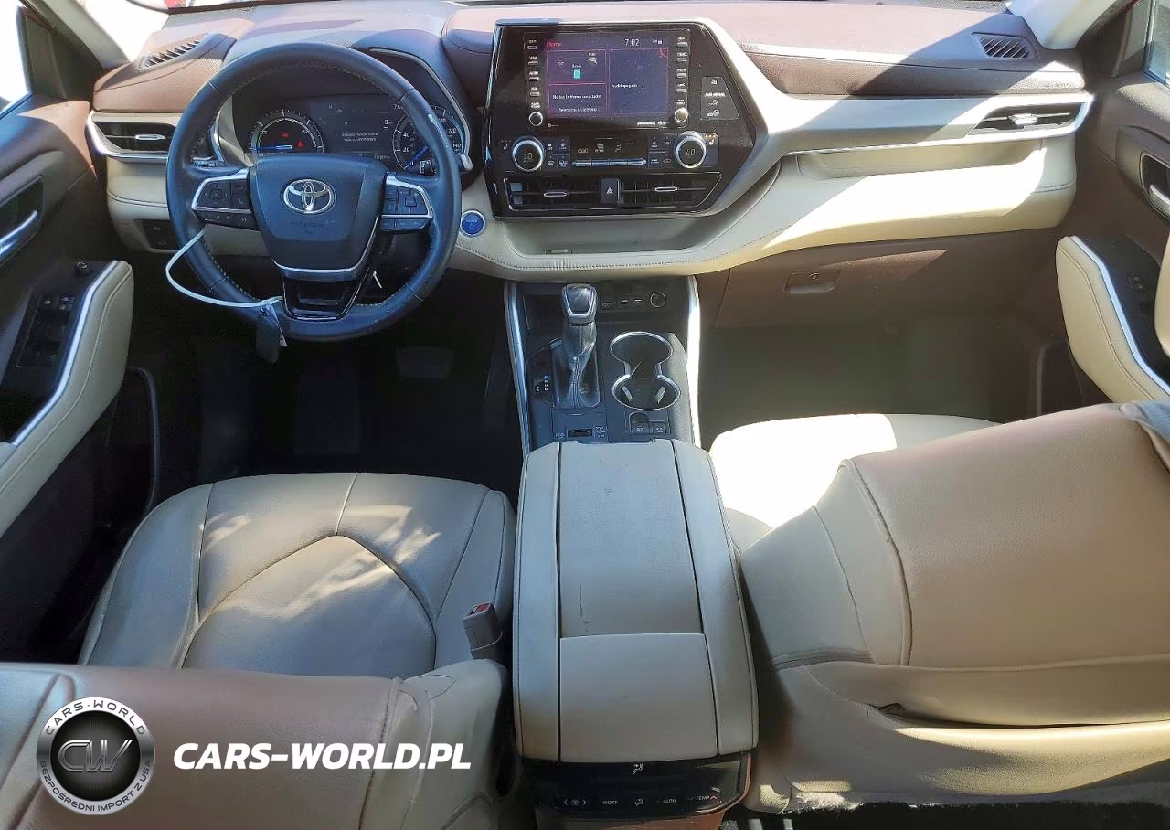 2021 Toyota Highlander Hybrid Xle VIN:5TDGBRCH3MS514474 - 8