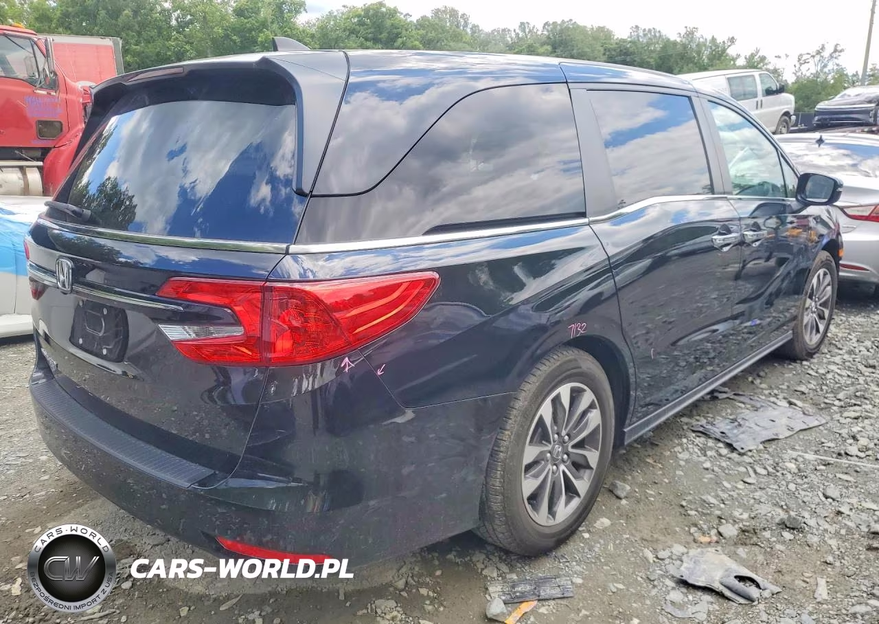 2021 Honda Odyssey Exl VIN:5FNRL6H70MB001692 - 3