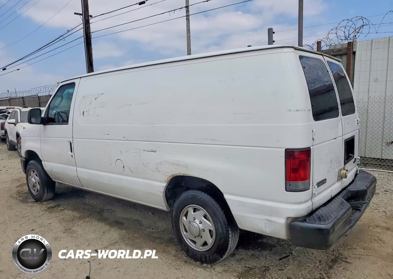 2008 Ford E150 Delivery Van VIN:1FTNE14W28DA34313 - 2
