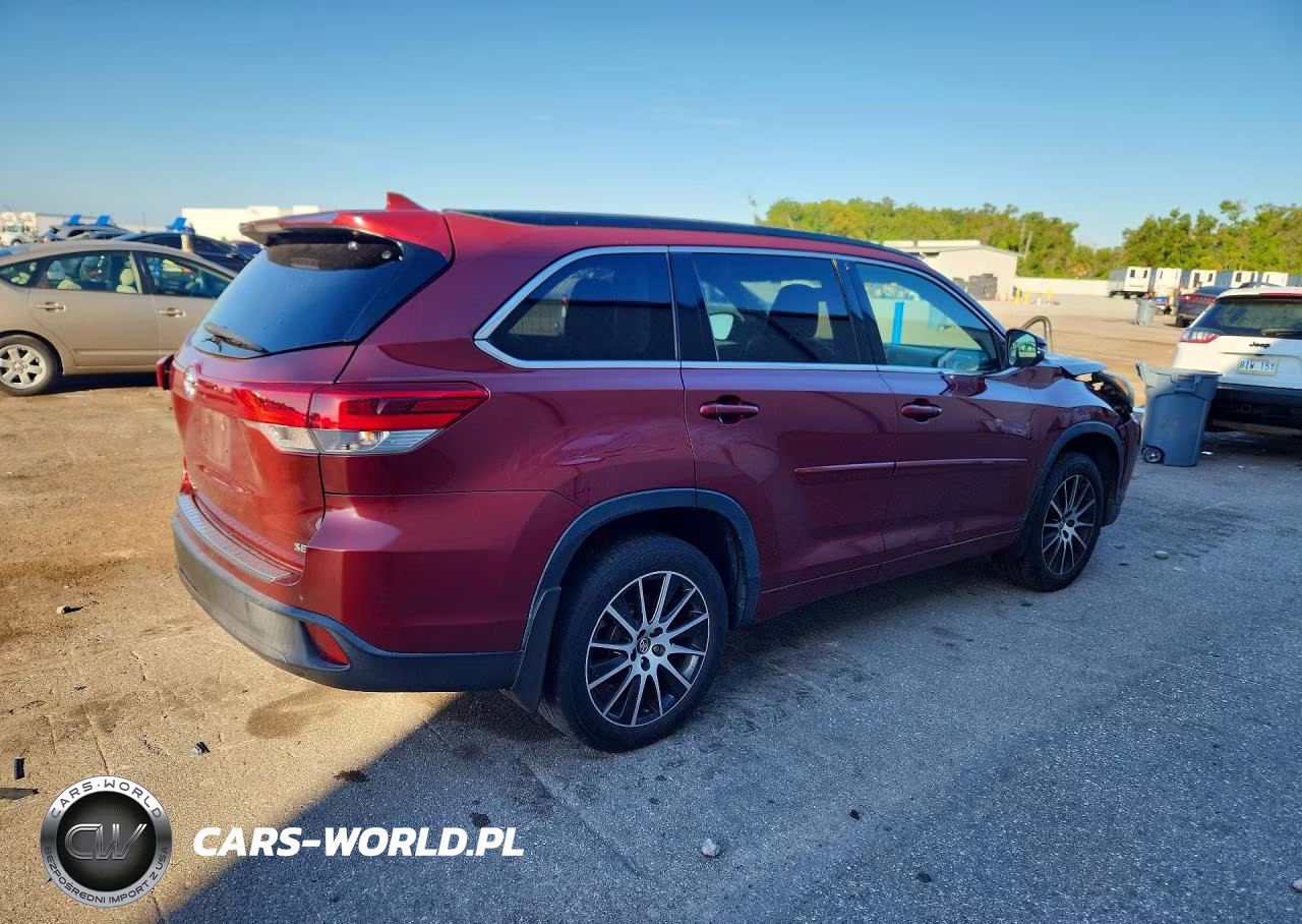 2018 Toyota Highlander Se VIN:5TDKZRFHXJS539000 - 3