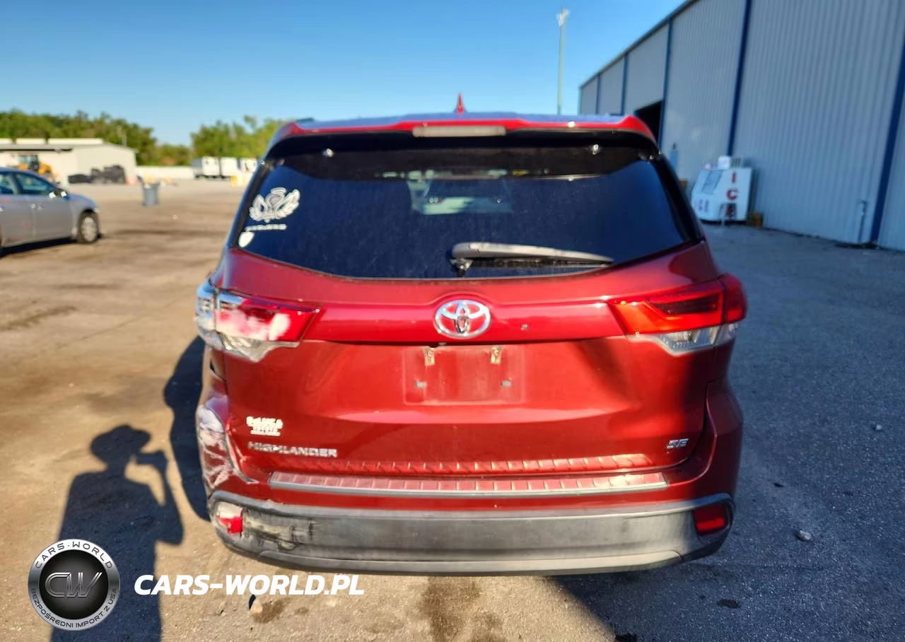 2018 Toyota Highlander Se VIN:5TDKZRFHXJS539000 - 6