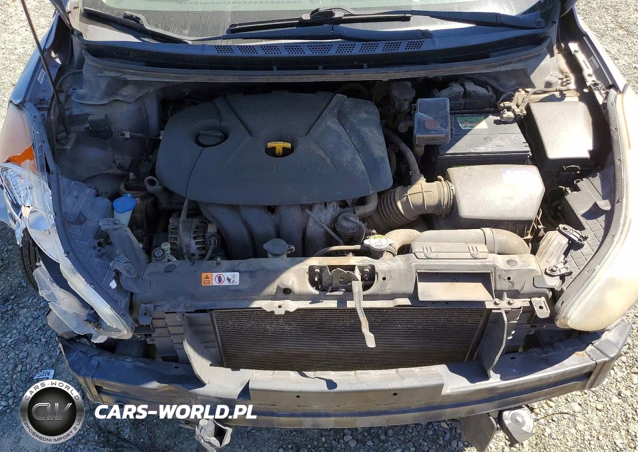 2012 Hyundai Elantra Gls VIN:KMHDH4AE7CU451382 - 11