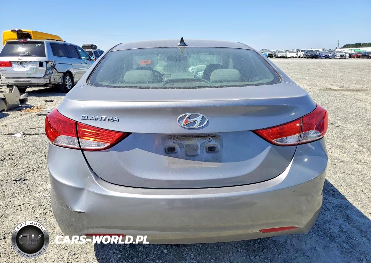 2012 Hyundai Elantra Gls VIN:KMHDH4AE7CU451382 - 6