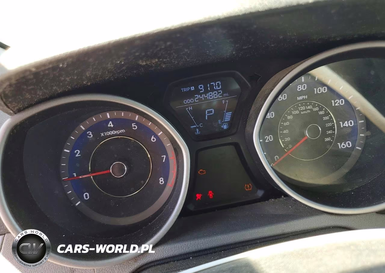 2012 Hyundai Elantra Gls VIN:KMHDH4AE7CU451382 - 9