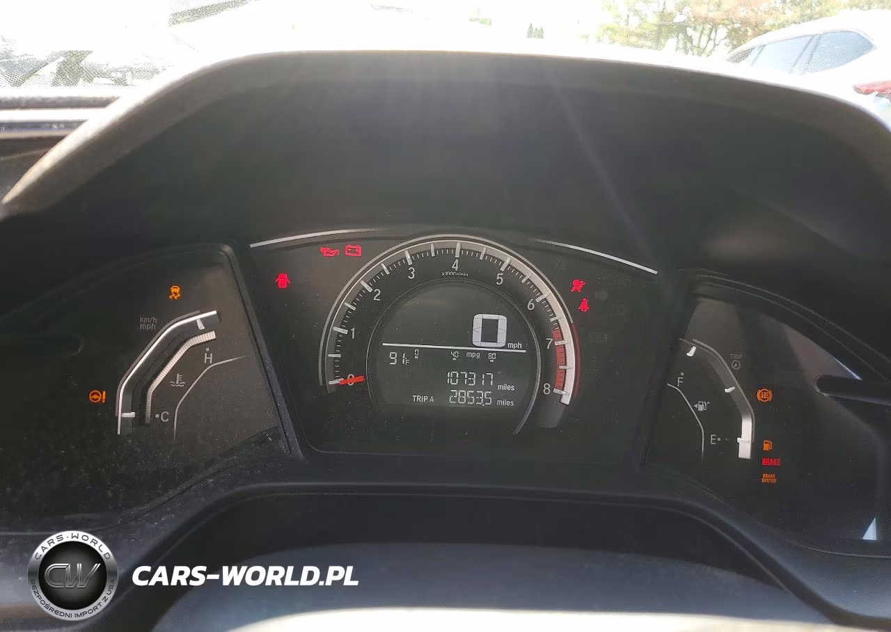 2016 Honda Civic Lx VIN:2HGFC4A5XGH309808 - 9
