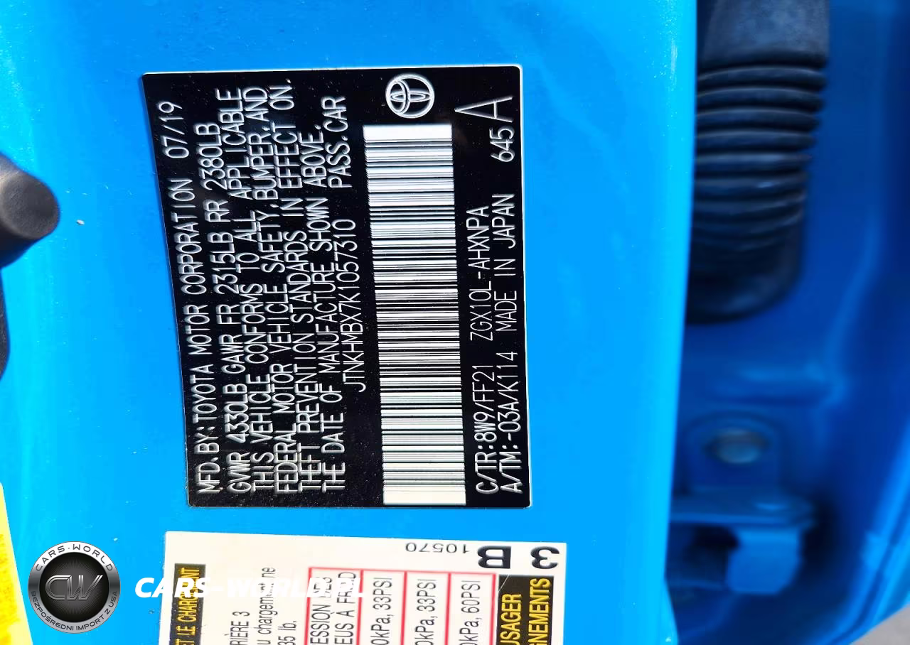 2019 Toyota C-Hr Xle VIN:JTNKHMBX7K1057310 - 12