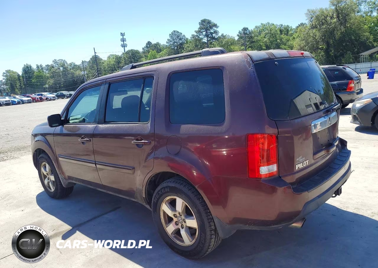 2010 Honda Pilot Exl VIN:5FNYF3H5XAB019001 - 2