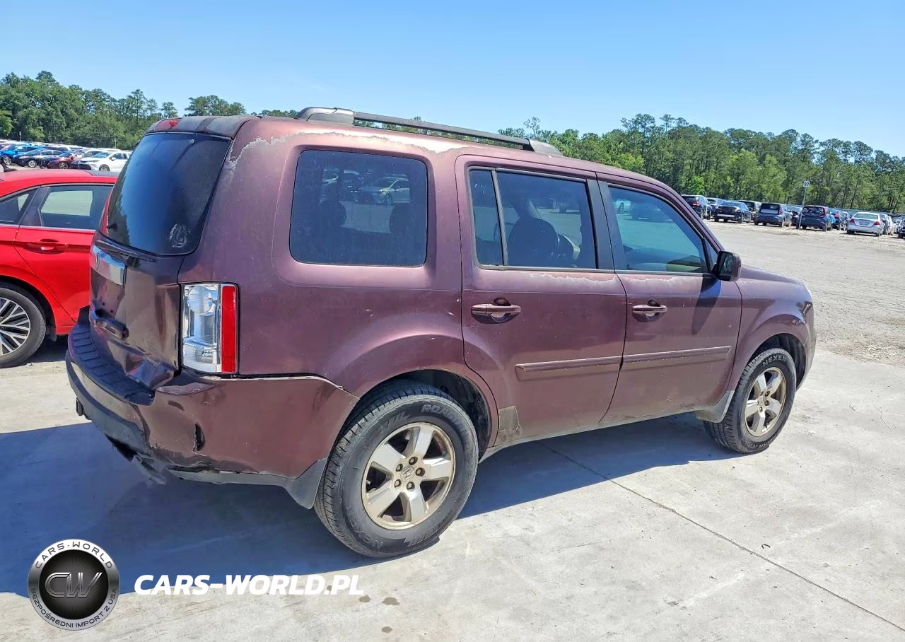2010 Honda Pilot Exl VIN:5FNYF3H5XAB019001 - 3