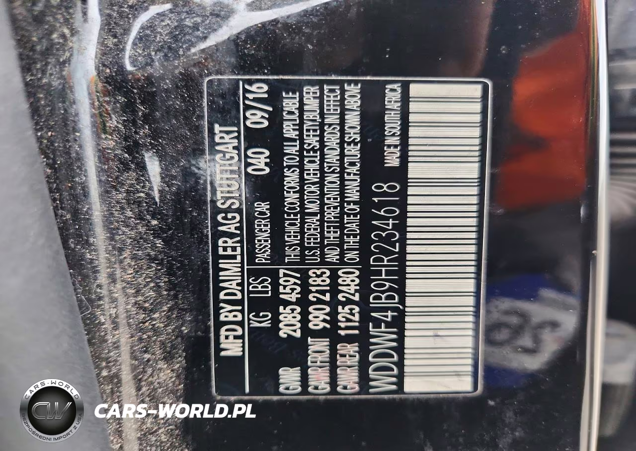 2017 Mercedes-Benz C 300 VIN:WDDWF4JB9HR234618 - 12
