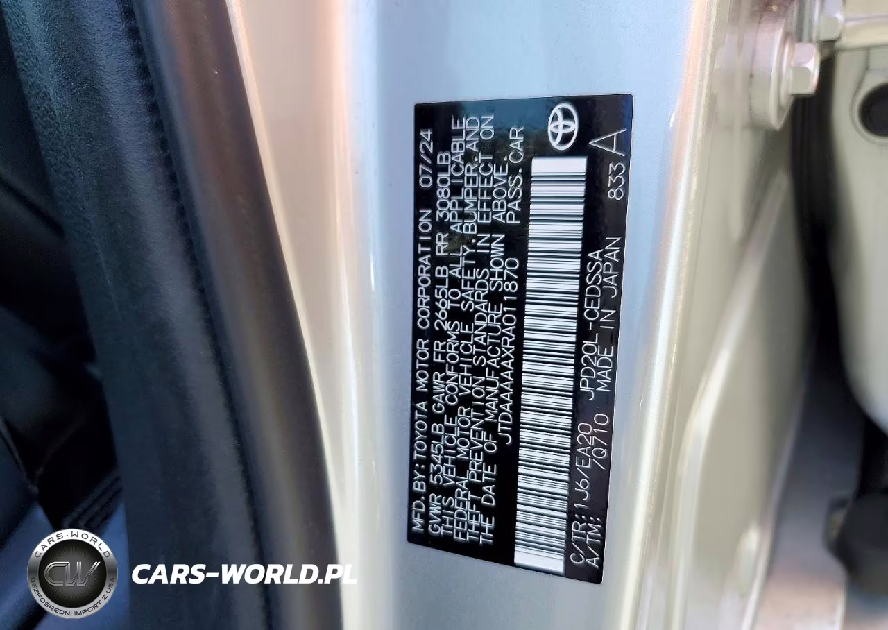 2024 Toyota Mirai Xle VIN:JTDAAAAAXRA011870 - 13
