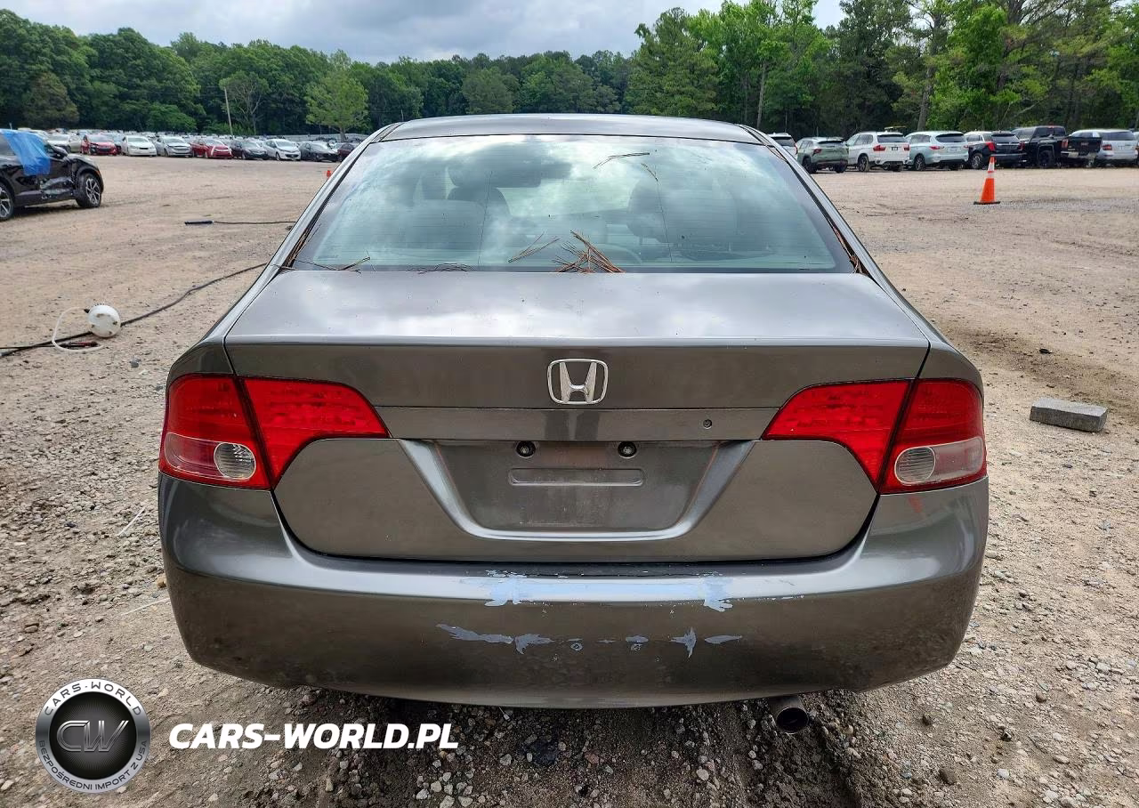 2007 Honda Civic Lx VIN:2HGFA16537H500144 - 6
