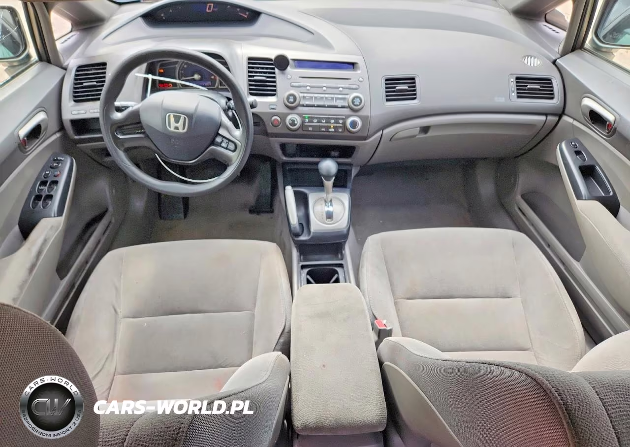 2007 Honda Civic Lx VIN:2HGFA16537H500144 - 8