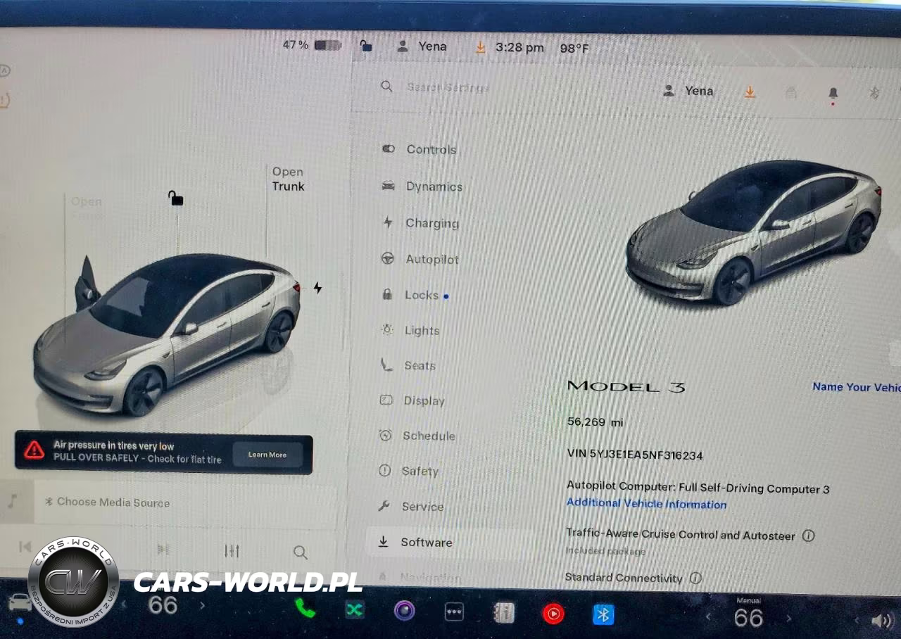 2022 Tesla Model 3 VIN:5YJ3E1EA5NF316234 - 9
