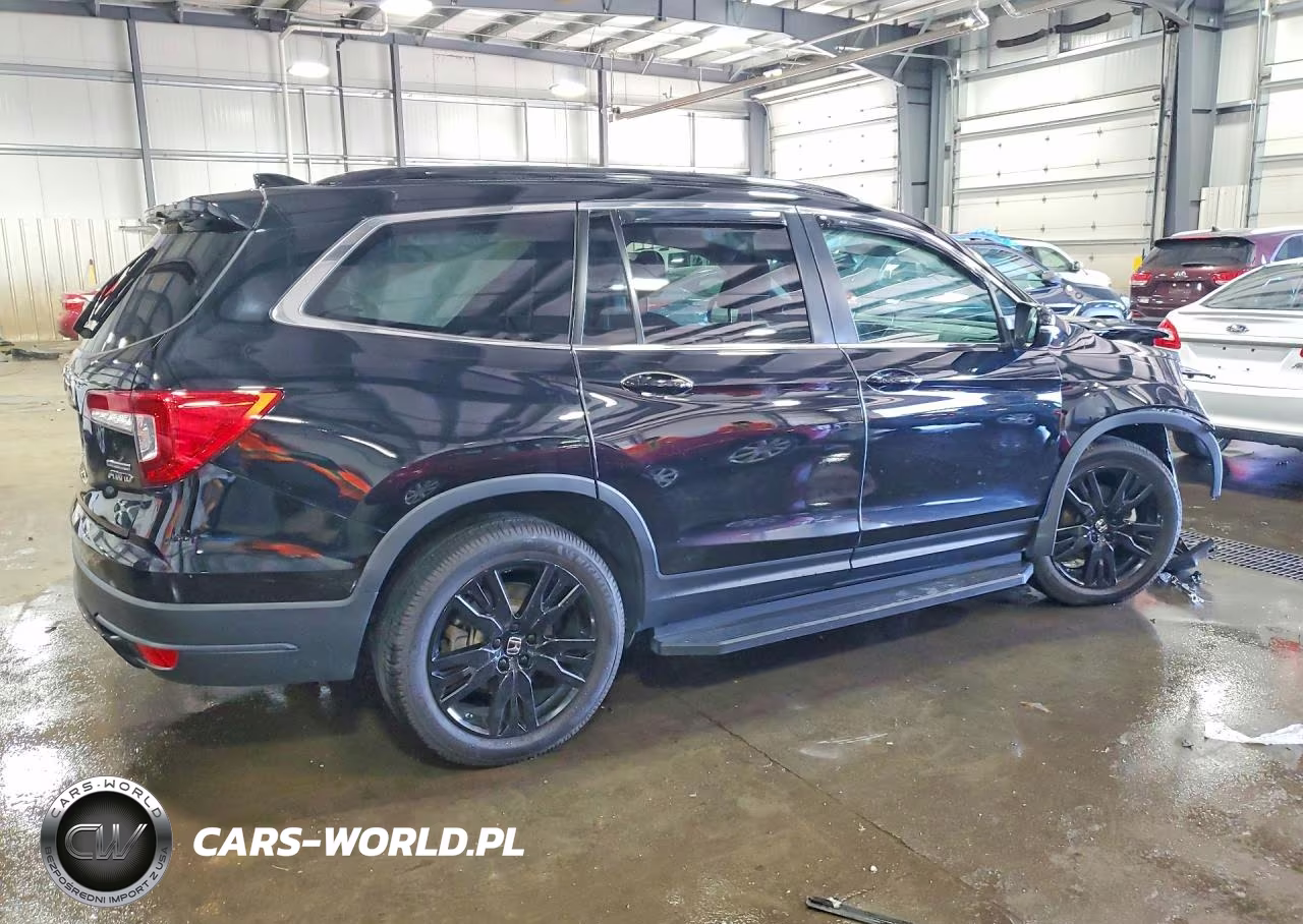 2022 Honda Pilot Se VIN:5FNYF6H26NB091875 - 3