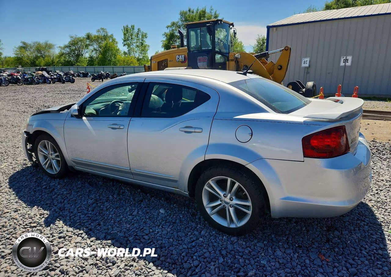 2011 Dodge Avenger Mainstreet VIN:1B3BD1FG2BN543669 - 2
