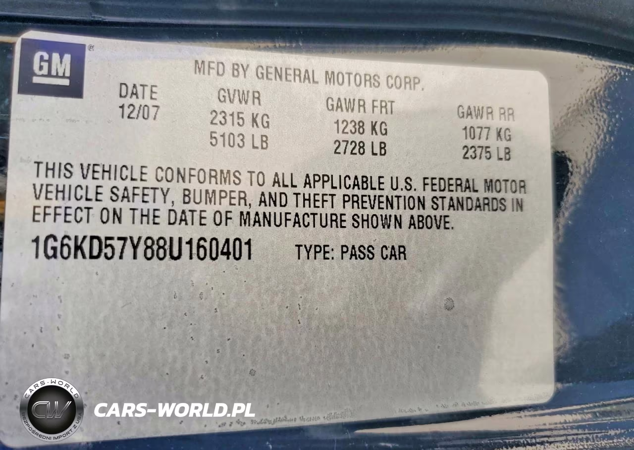 2008 Cadillac Dts VIN:1G6KD57Y88U160401 - 13