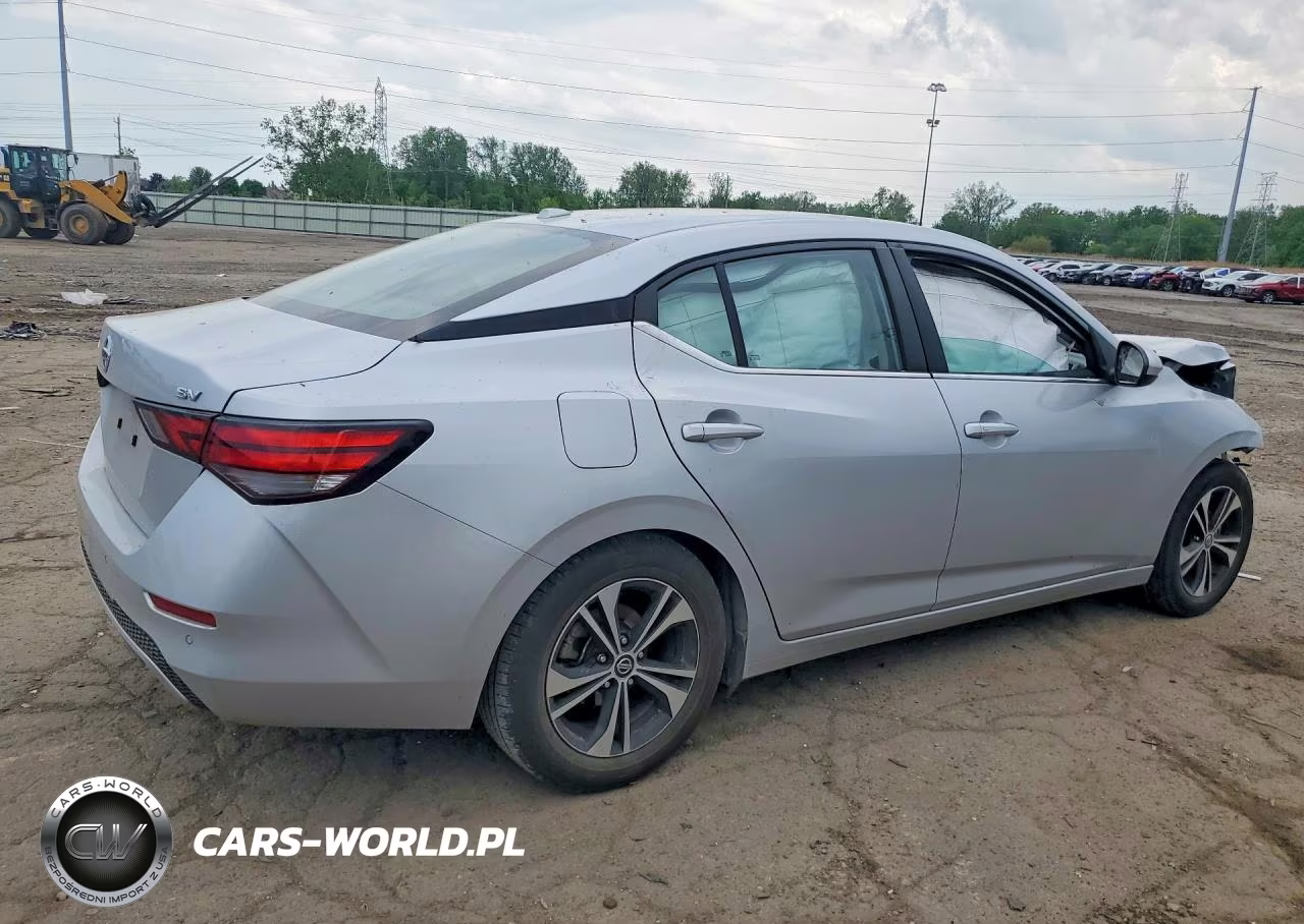 2021 Nissan Sentra Sv VIN:3N1AB8CV5MY308591 - 3