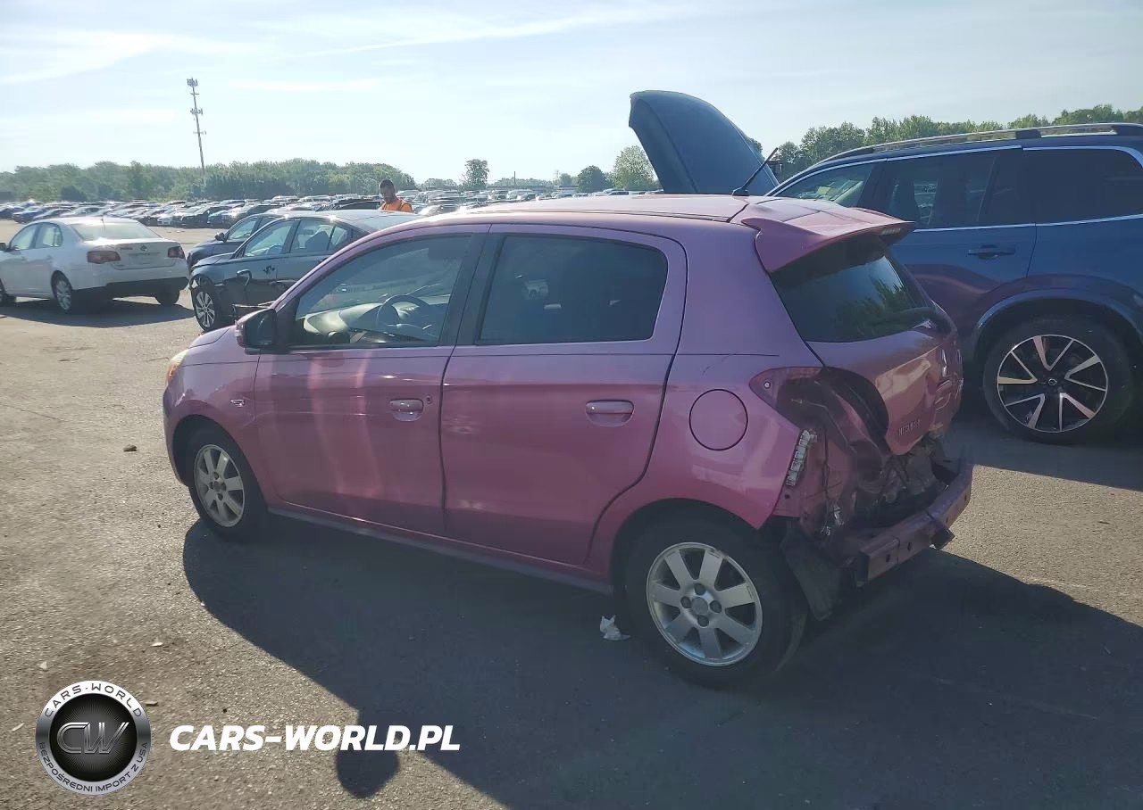 2015 Mitsubishi Mirage Es VIN:ML32A4HJXFH037340 - 2