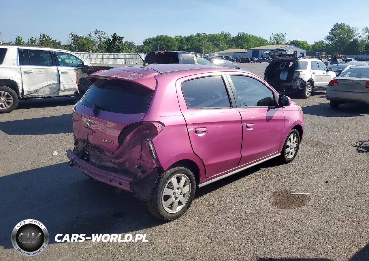 2015 Mitsubishi Mirage Es VIN:ML32A4HJXFH037340 - 3