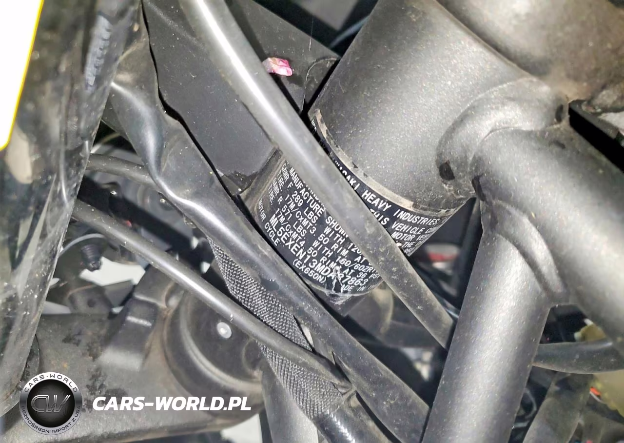 2021 Kawasaki Ex650 N VIN:ML5EXEN13MDA37863 - 9