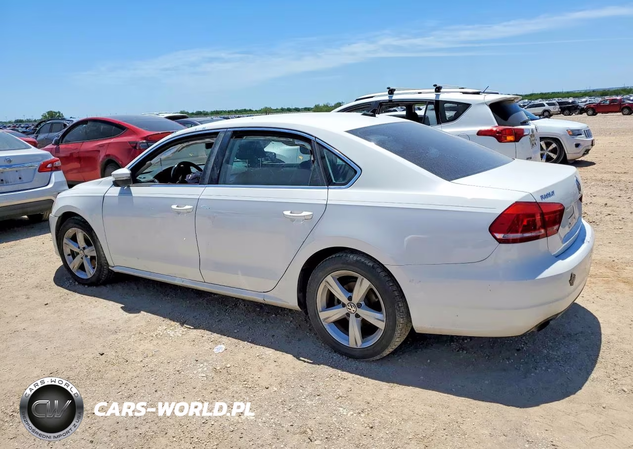 2014 Volkswagen Passat S VIN:1VWAS7A3XEC043327 - 2