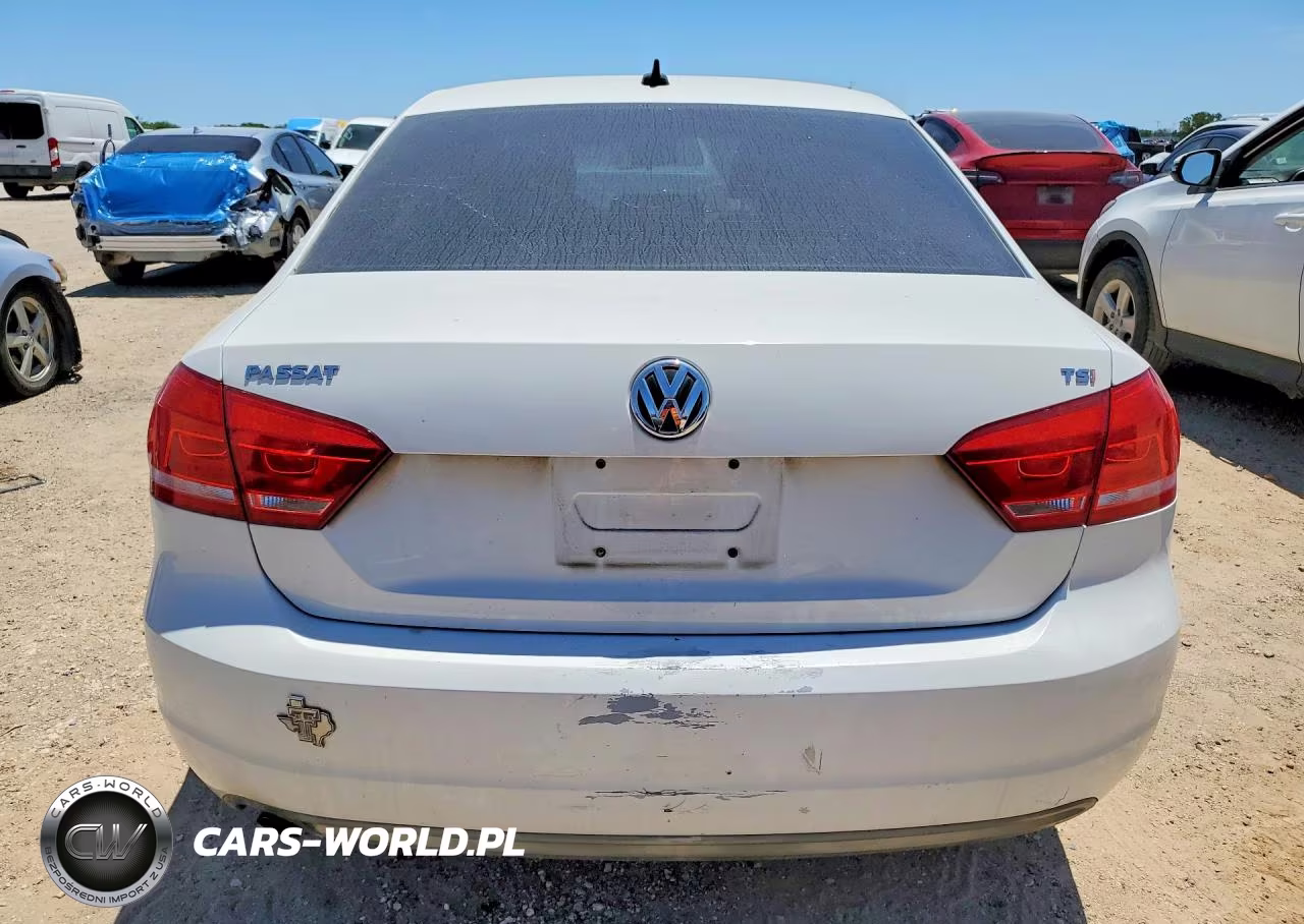 2014 Volkswagen Passat S VIN:1VWAS7A3XEC043327 - 6