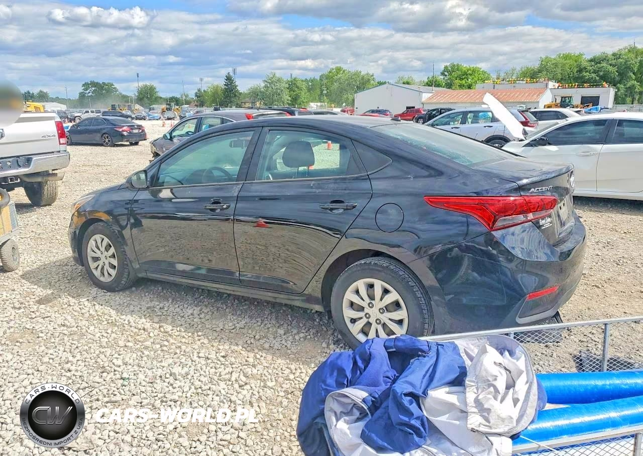 2022 Hyundai Accent Se VIN:3KPC24A66NE167690 - 2