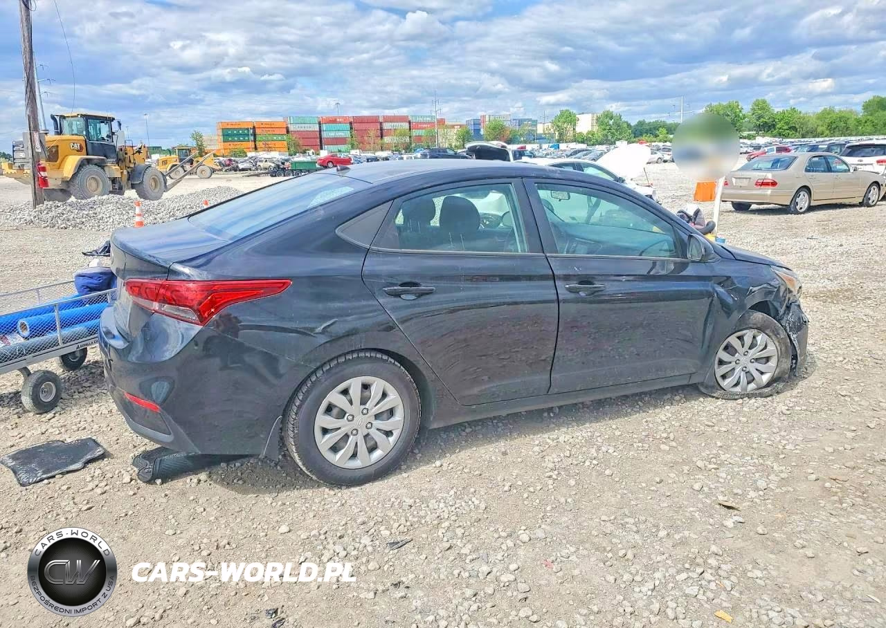 2022 Hyundai Accent Se VIN:3KPC24A66NE167690 - 3