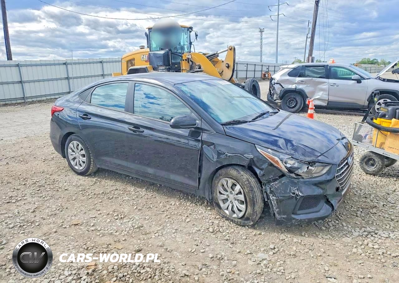 2022 Hyundai Accent Se VIN:3KPC24A66NE167690 - 4