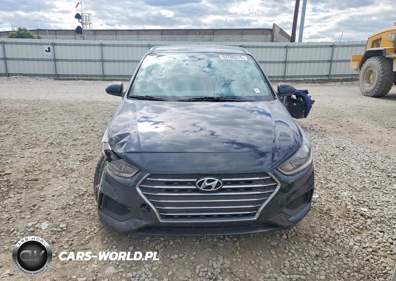 2022 Hyundai Accent Se VIN:3KPC24A66NE167690 - 5